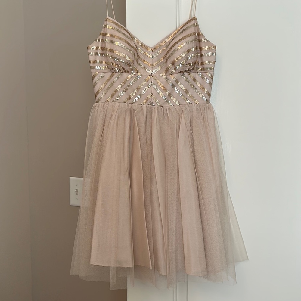 Tulle mini dress